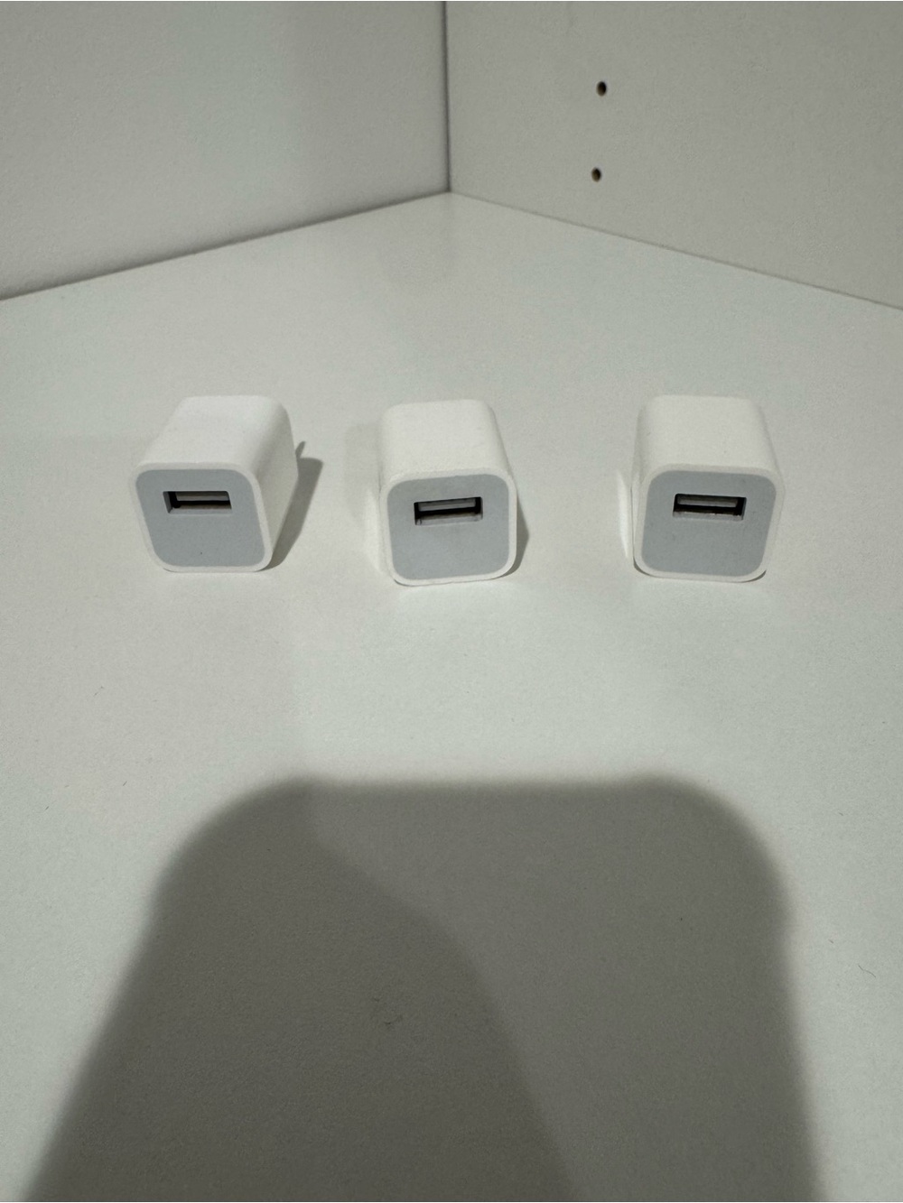 Apple White USB Power Adapter Trio - Single-Port Chargers